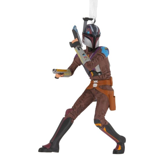 Hallmark Ornaments Star Wars Ashoka Sabine Wren Christmas Tree Ornament - Picture 1 of 10